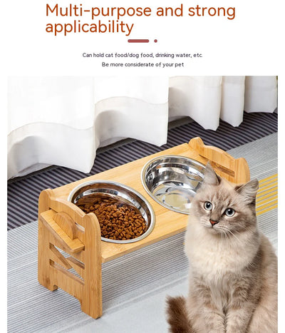 PurrfectMeal Double Bowl